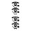 4Sets Universele Helmvoering Set, Ademend Schuimpads Voor Fietsen 5