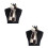 2St Winter Sjaals Cashmere Stijlvol Comfort Multikleur 5