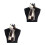 2St Winter Sjaals Cashmere Stijlvol Comfort Multikleur 4