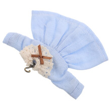2St Mini Vintage Blauwe Poppenjurken Voor Ob11 Met Decoratieve Details