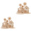 2Sets Kinder 3D Paas Speelgoed Leerzaam Interactief 5