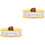 2St Wind-Up Auto Met Opbergdoos Voor Speelgoed En Accessoires 5