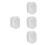 4St Soaking Bowl Acryl Wit Elegant Manicure Tool Voor Nagels 8
