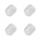 4St Soaking Bowl Acryl Wit Elegant Manicure Tool Voor Nagels 9