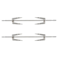 6Sets Barbecue Grillvorken Roestvrijstaal Oven Keuken Tool
