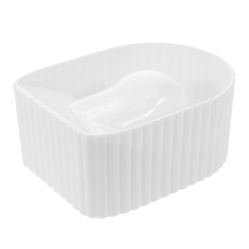 4St Soaking Bowl Acryl Wit Elegant Manicure Tool Voor Nagels 1