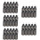 100St Plastic Squeeze Bottles Zwart Met Lekvrije Tuit 11