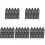 100St Plastic Squeeze Bottles Zwart Met Lekvrije Tuit 2