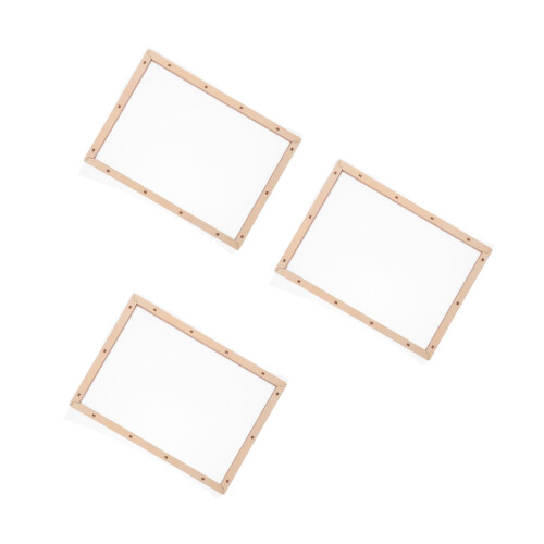 3St Papermaking Frame Van Hout En Mesh, Voor DIY En Papier 2