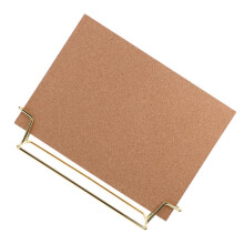 Quadro De Cortiça Com Suporte Metal Para Escritório, Sala Aula E Casa