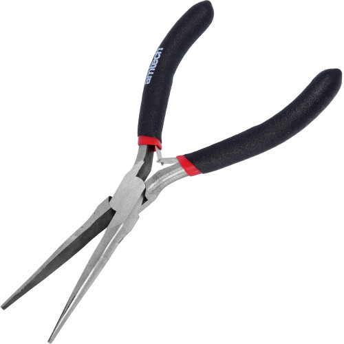 Mini Needle Nose Pliers Precise Flat Jaw Grip Spring Loaded for Model Making and Crafts