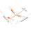 Aircraft model – Model airplane assembly kit, simple connection  Develops critical thinking, reliable flight, secure rubber bands 5