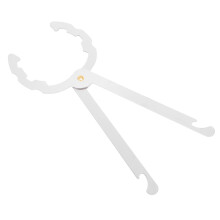 Pressure Reducing Valve Key Gas Can Open Gas Container Propane Tank Key Remover Cylinder Pressure Valve Tensioner for Gas Tank Tool Silver