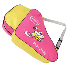 Portable Inline Backpack for Roller Skates  Inline Skate Bag Organizer, Reusable Easy Clean Design, Pink Cartoon