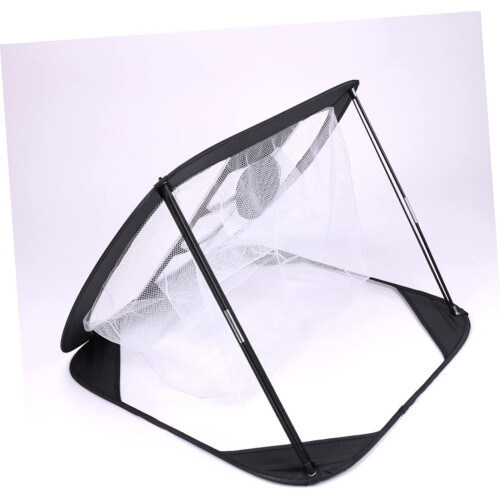 Chipping Net For Golf Practice, Portable MetalFrame Net, Pitching Cage, Training Mats, Home Practice 2