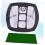 Chipping Net For Golf Practice, Portable MetalFrame Net, Pitching Cage, Training Mats, Home Practice 5