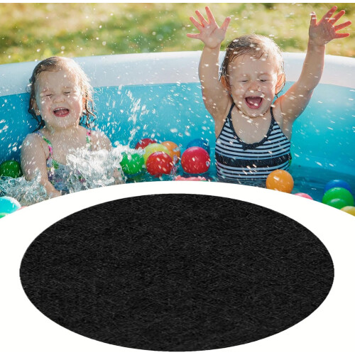 Pool Mat Floor Mat For Pool Deck Circular 3.66 m Diameter Outdoor Stone Surface Heavy Duty 2