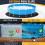 Pool Mat Floor Mat For Pool Deck Circular 3.66 m Diameter Outdoor Stone Surface Heavy Duty 4