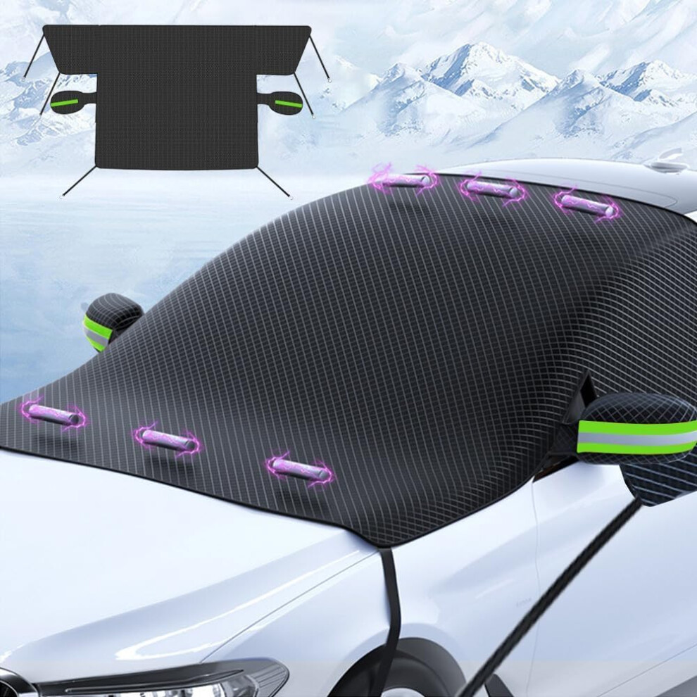 Car Windscreen Cover For Dacia Stepway 20122020, All Season Magnetic Snow Frost Protection 9189345361692