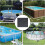 Pool Pad Ground Pad  Fabric Pool Protector For Swimming Pools Base Layer Installation Bottom Protection 183 X 2 Mm 3