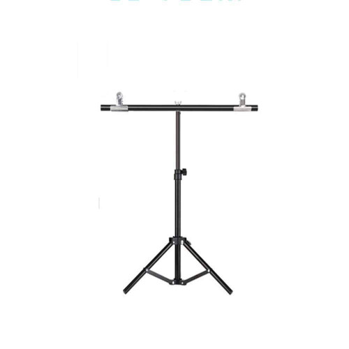 Photo Video Background Stand Multifunctional Portable Adjustable Frame Black