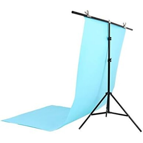 Photo Video Background Stand Multifunctional Portable Adjustable Frame Black 1