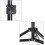 Photo Video Background Stand Multifunctional Portable Adjustable Frame Black 3