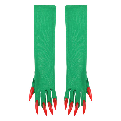 4Paires Halloween Réalistes En Polyester Couleur Verte
