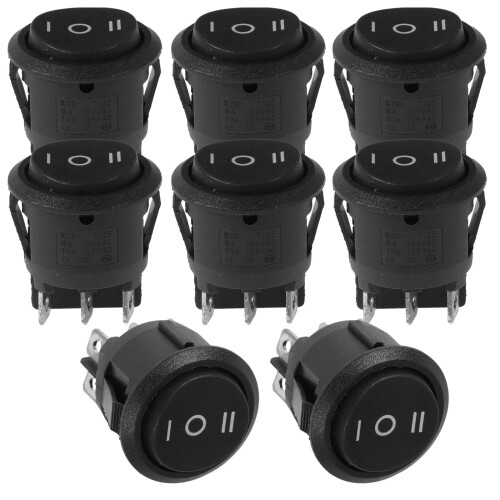 24Stk Und Auto Kipp- -Position Schwarz Pa Material 2