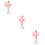 3Stk Handlicher Bubble Blower, Bunter Kinder Spaß, Pink 9