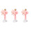 3Stk Handlicher Bubble Blower, Bunter Kinder Spaß, Pink 4