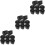 24Stk Und Auto Kipp- -Position Schwarz Pa Material 7