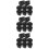24Stk Und Auto Kipp- -Position Schwarz Pa Material 10