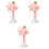 3Stk Handlicher Bubble Blower, Bunter Kinder Spaß, Pink 3