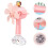 3Stk Handlicher Bubble Blower, Bunter Kinder Spaß, Pink 11