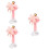 3Stk Handlicher Bubble Blower, Bunter Kinder Spaß, Pink 7