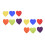 60Pièces Marqueurs Tapis Hook and Loop Couleurs Assorties Pour Enfants 7