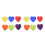60Pièces Marqueurs Tapis Hook and Loop Couleurs Assorties Pour Enfants 8