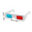 70Pièces Lunettes 3D Papier Multicolores Pour Confort 3