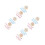 8Ensembles Décorations En Bois Fleurs Multi Pour Bébé 6