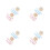 8Ensembles Décorations En Bois Fleurs Multi Pour Bébé 7