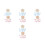 8Ensembles Décorations En Bois Fleurs Multi Pour Bébé 10