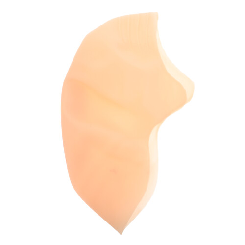 4Pcs Realistic Silicone Bald Caps Khaki Easy Wear Costume Accessory