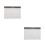 2Pcs Weekly Planner Notepad White Paper Task Scheduler for Work & Home 5