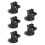 5Pcs Multifunctional Black Car Camera Suction Cup Mount Secure Fit 10