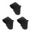 3Pcs Black Fabric Handlebar Covers for Kids Safety Pad 7