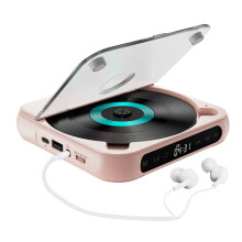 Φορητό CD Player με επαναφορτιζόμενη μπαταρία, ποιότητα ήχου HiFi, αντικραδασμική