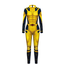 Superheldenpak voor volwassenen, cosplay, 3D-geprint patroon, volledig pak met ritssluiting, ademende elastische stof, jumpsuit voor Halloweenfeest.