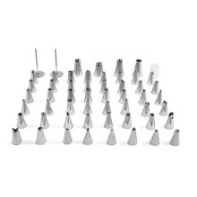 Silicone Pastry Bag, Accompanied By Stainless Steel Piping Tips For Unmatched Versatility In Cake Decorating, Lightweight Design Facilitates Smooth