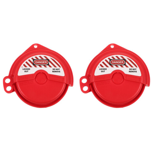 2St ABS Valve Locking Device Voor Tank Gas Rood 2